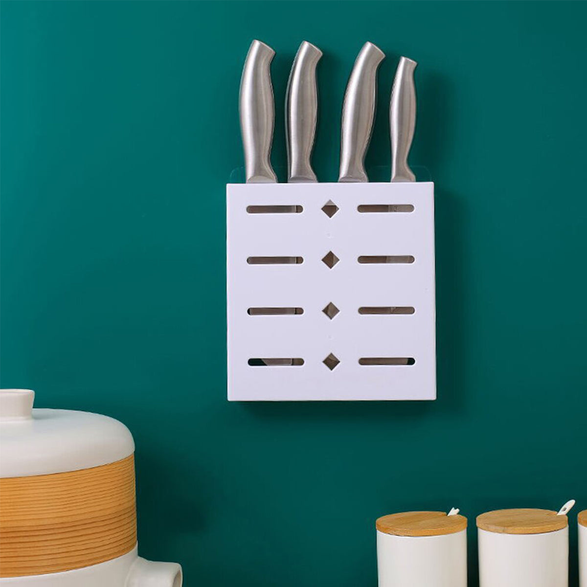 Wall-Mounted Knife Storage