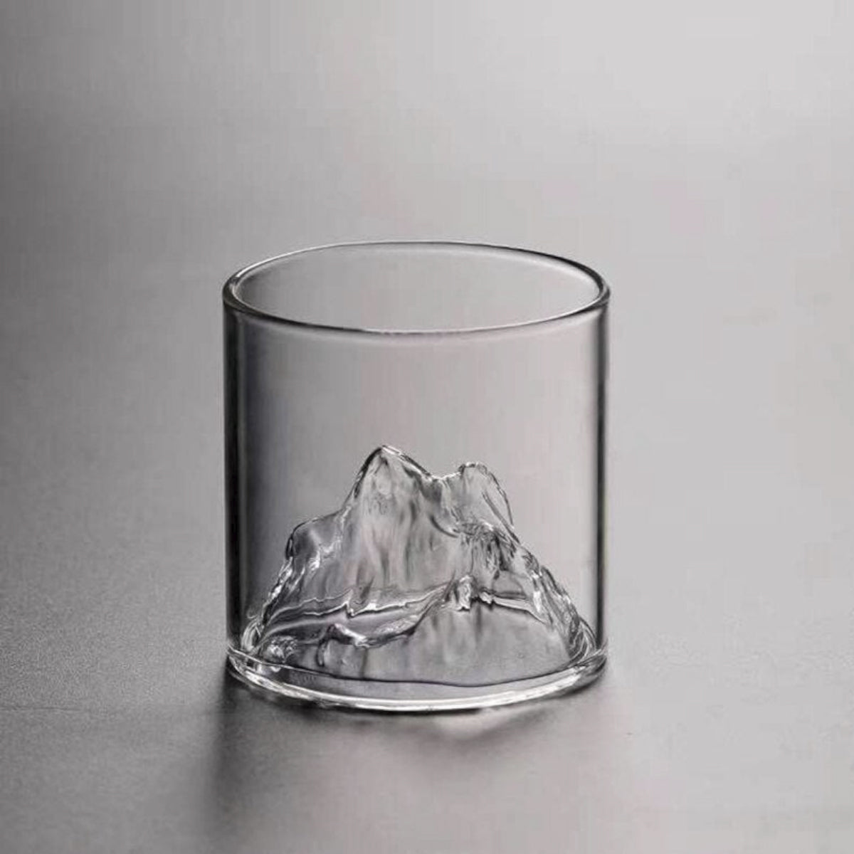 Creative Mountain Whiskey Glass