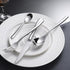 Polished Stainless Steel Flatware Set