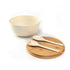 Bamboo Fiber Mixing Bowl With Spoons