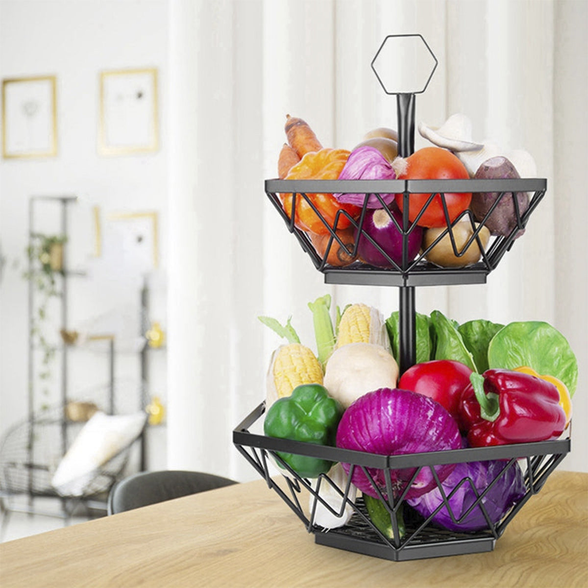 2-Tier Fruit Basket