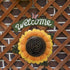 Sunflower "Welcome" Decoration