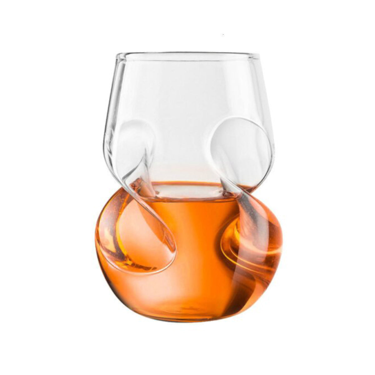 Twisted Body Whiskey Glass