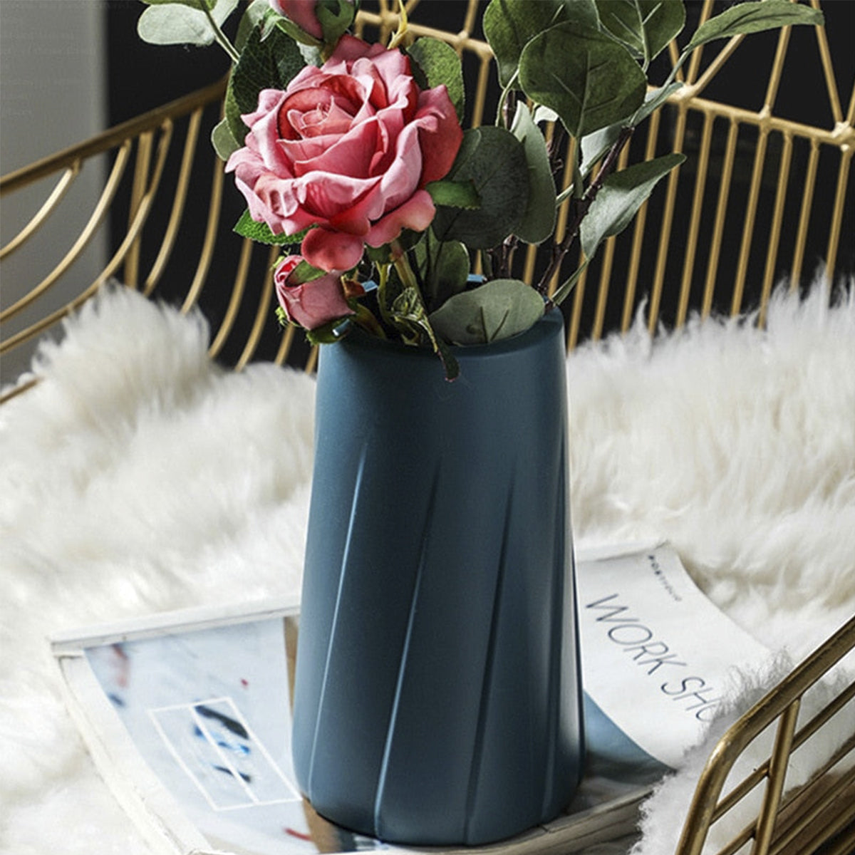 Plastic Vase For Home Decor
