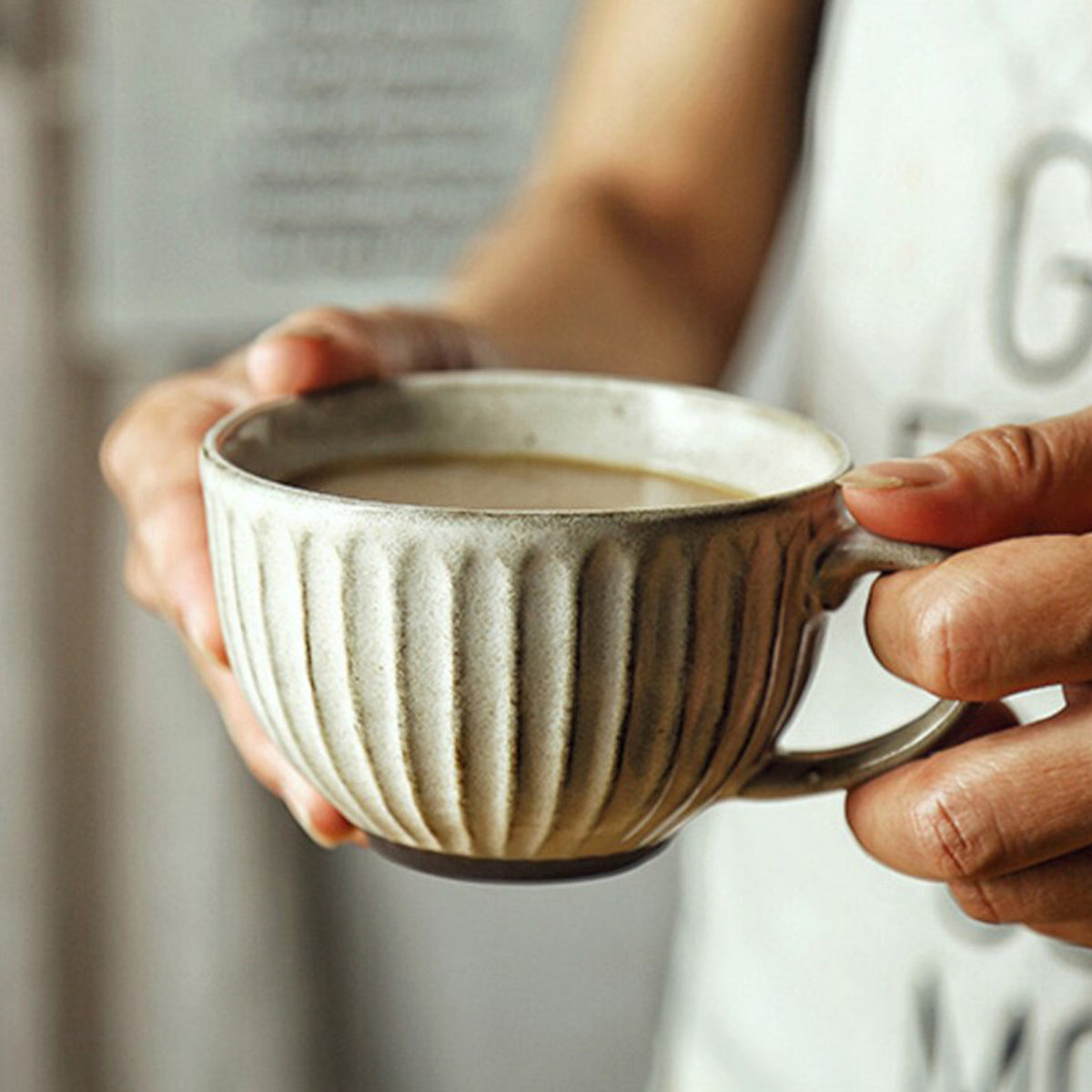 Ceramics Retro Coffee Cup