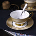 Classic British Tea Cup With Spoon