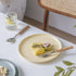 Bright Ceramic Desert Plate