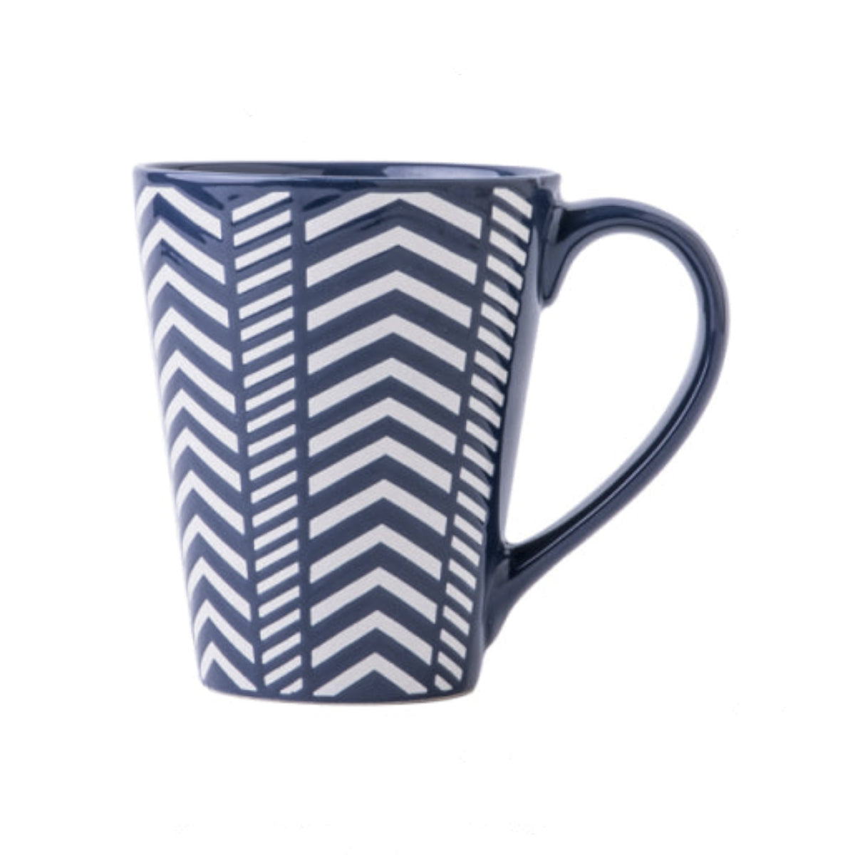 Creative Blue Glazed Ceramic Mug