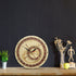 Wooden Astronomy Style Wall Clock