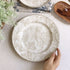 Vintage Food Wedding Plate Set